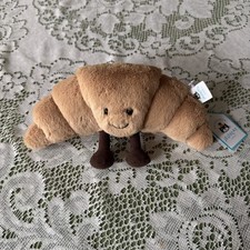 AUTHENTIC JellyCat London Amuseables Croissant Small Plush A6C Brand New W/Tags