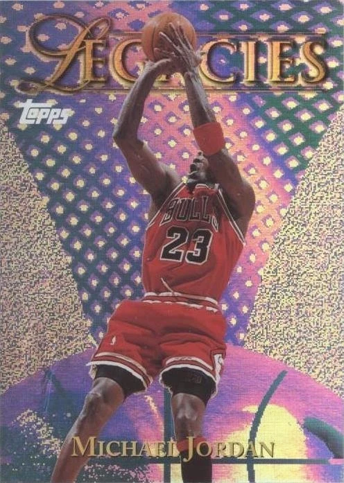 Michael jordan TOPPS パラレル　レア　ジョーダン 1998 topps legacies micheal Jordan #L 15 PSA 8 | eBay
