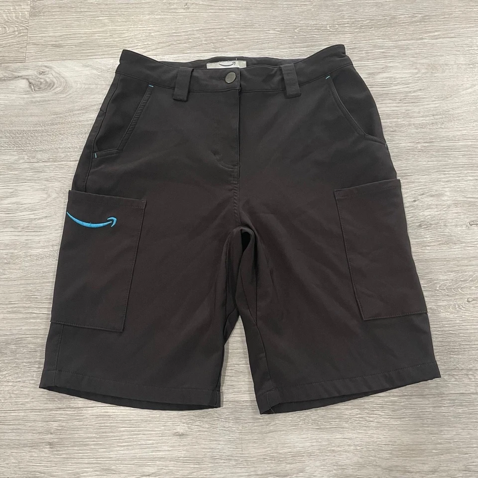 Amazon by Luly Yang Women’s Black Employee Work Shorts Size Small Comfort - Image 2 of 4