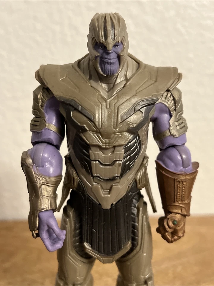 FIGURA DE ACCIÓN WARRIOR THANOS MARVEL AVENGERS ENDGAME DELUXE 6" HASBRO TOY Foto 3 de 4