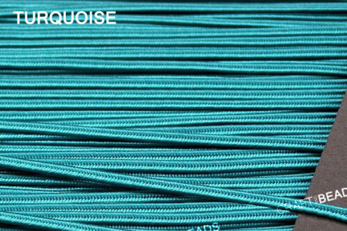 Corda intrecciata in viscosa originale 3 mm perline cucito trapuntata taglio - Foto 26 di 46