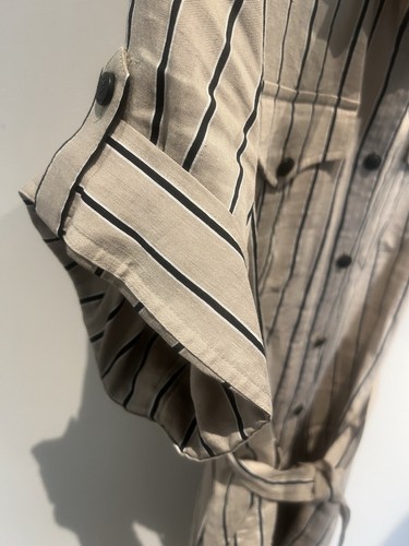 Abito Rag & Bone Roxanne Minidress Tanstripe Donna Medium Nuovo senza etichette - Foto 7 di 9