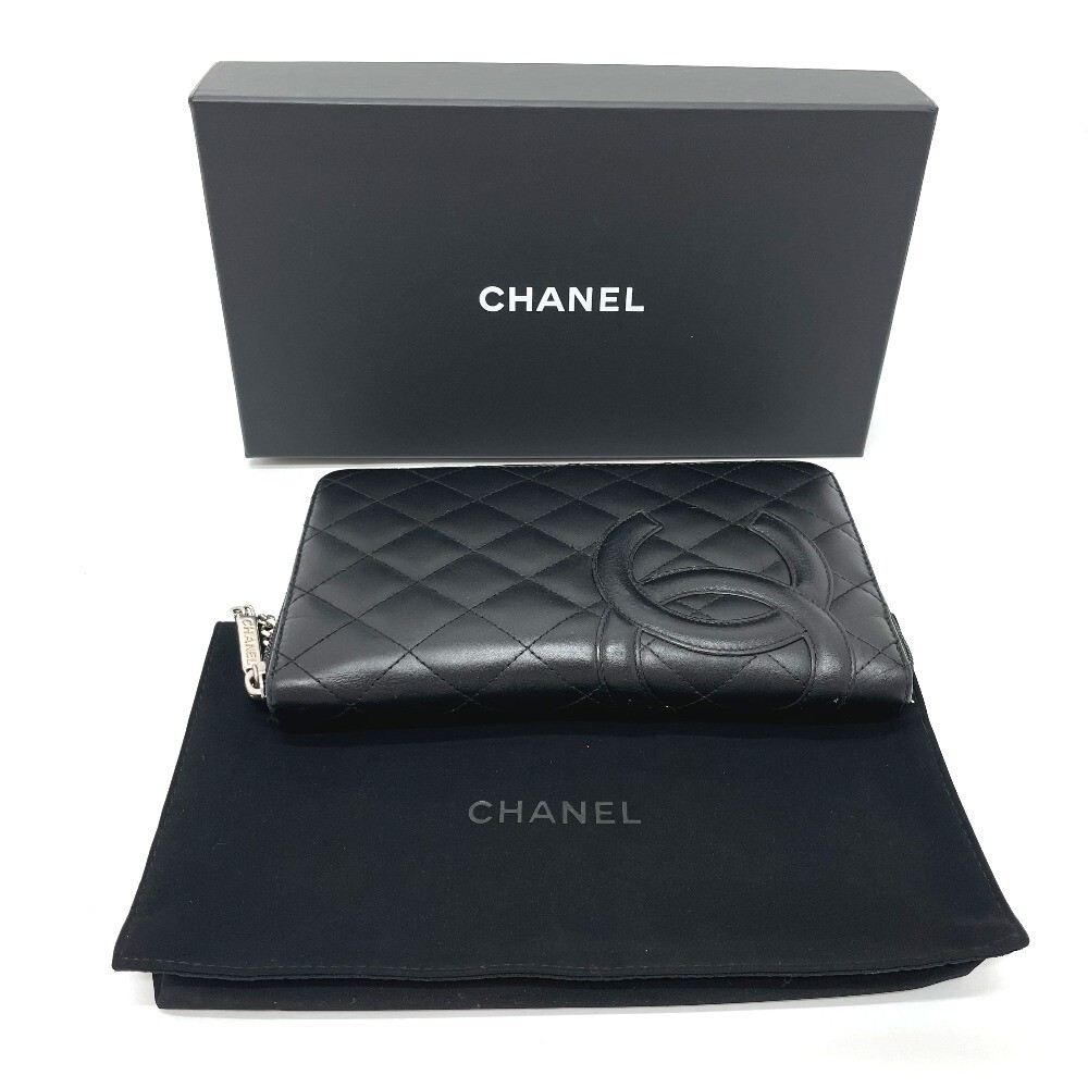 小物 CHANEL A26710 CHANEL A26710 Cambon Line organizer Zip Around Long Wallet