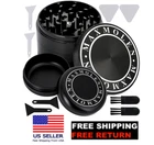 Herb Grinder - Large 3" inch, Plus Smell Proof Storage-FREE SHIPPING & RETURN