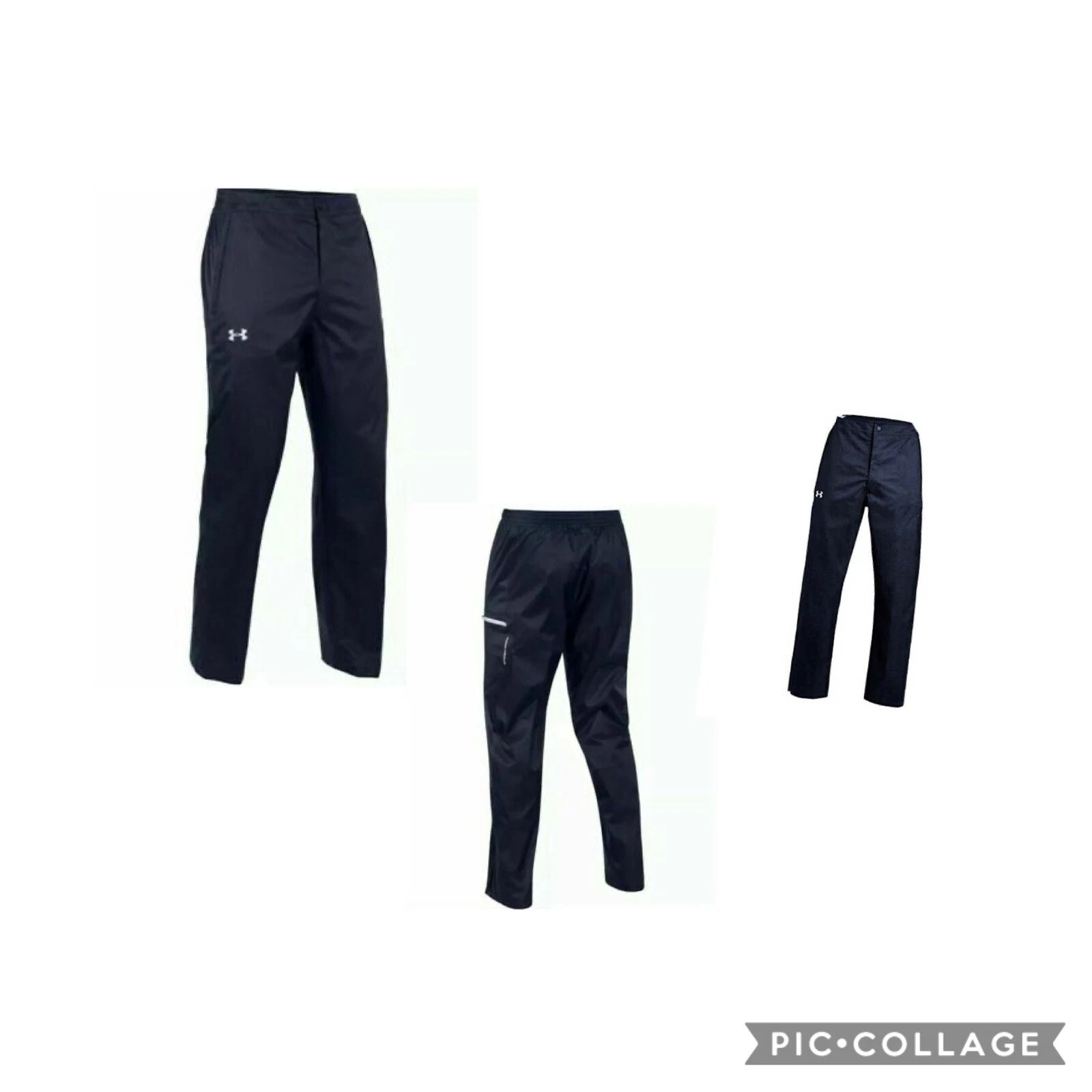 NWT Under Armour Storm Cold Gear Water Rest Pants Navy Multiple Size's MSRP $130
