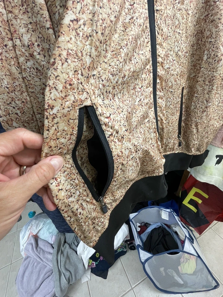 Staple Cork Jacket Windbreaker Nylon XL Championship Hood Hooded Pigeon Foto 3 de 4