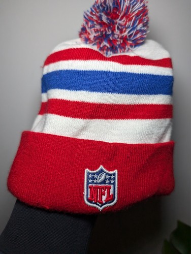 New England Patriots New Era knit pom hat beanie 2013 Tom Brady - Picture 3 of 4