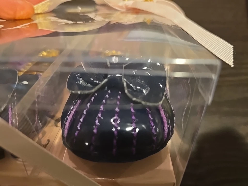 Zapato a Cuadros Juicy Couture Púrpura Negro Talla 4 Bebé 9-12 Meses Foto 4 de 4