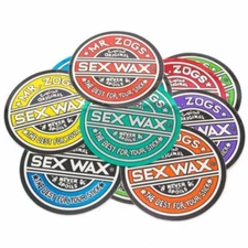 Sex Wax Circular Original Logo 9" Label