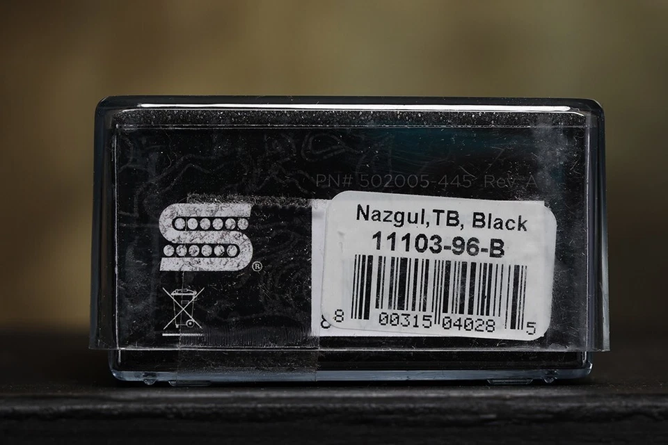 SEYMOUR DUNCAN Nazgul 6 Cordas Ponte Humbucker TREMBUCKER Pickup Preto - Imagem 3 de 3