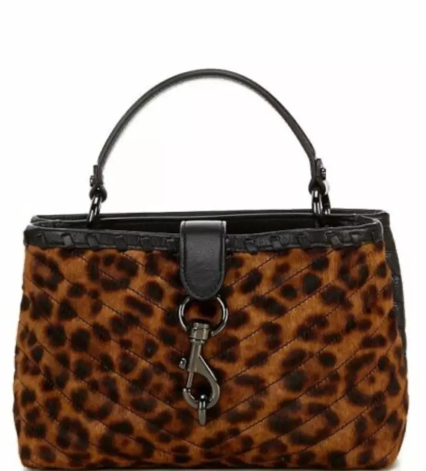 Rebecca minkoff leopard bag new arrivals