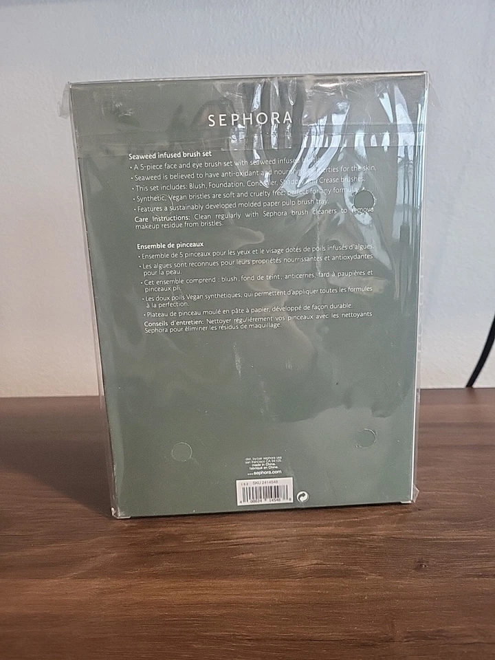 Juego de cepillos con infusión de algas Sephora nuevo y precintado Foto 3 de 4