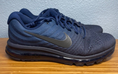 Nike Air Max 2017 Binary Blue Sneaker  Running Shoe 849559-405 Mens Size 10.5