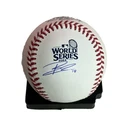 BEN CASPARIUS DODGERS SIGNED 2024 WORLD SERIES BASEBALL  PSA C
