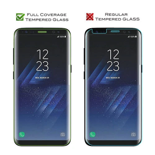 Samsung Galaxy Note 8 Full Coverage Curved Tempered Glass Screen Protector - Image 4 of 4