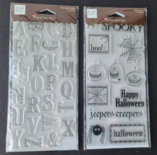 Heidi Grace Clear Stamps Halloween Everyday Alphabet