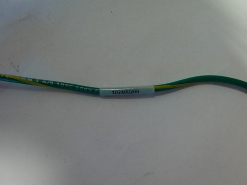 Neu Posten 100 SOS Herstellungsjahr 102400200 5" Zoll Massekabel mit Ösen - Bild 3 von 3