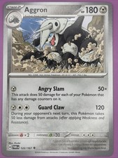 Aggron 122/167 Twilight Masquerade Regular Finish Pokemon Card