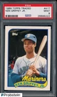 #3 1989 Topps Traded #41T Ken Griffey Jr Seattle Mariners RC Rookie HOF PSA 9