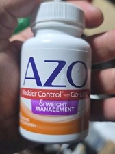 Azo Bladder control, weight management, 48 count, New Sealed, exp 03/26