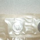 1961 P Silver Proof Roosevelt Dime 10 Cents Proof Set Cello