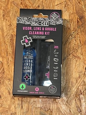 Muc-Off Reinigungsset Visor Lens & Goggle Cleaning Kit Brille Visir für unterweg