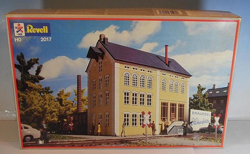 Kit de construcción Revell H0 n.º 2017 cervecería / cervecería embalaje original #5281 | Condition: Gebraucht