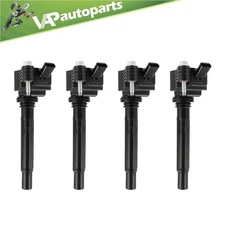 4 For 2019 2020 Jeep Cherokee 2018 2019 2023 Jeep Wrangler 2.0L Ignition Coils