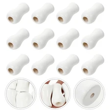 12 Pcs Wood Cord Tassels Window Blind Cord Knobs Cord Drops Pull Ends
