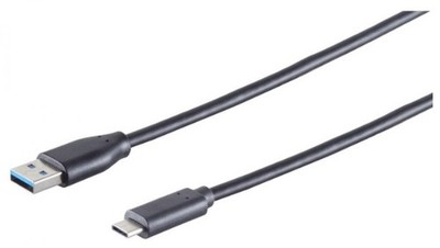 USB-A zu USB-C  Adapterkabel, 5 Gbt/s Datenübertragung und Stromversorgung,