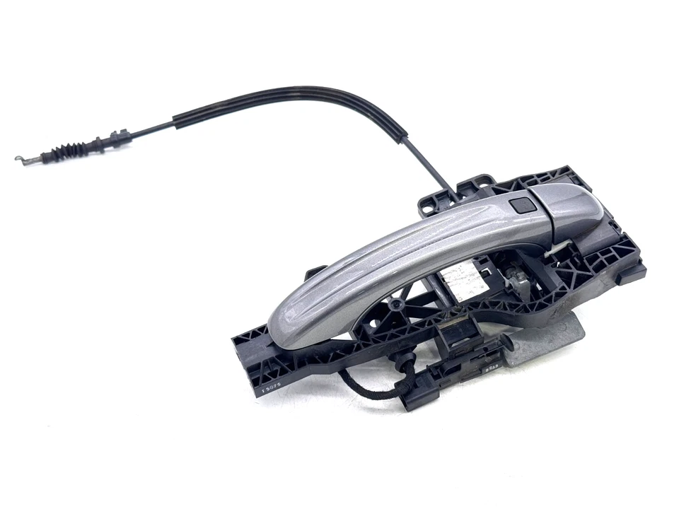 2011–2015 AUDI Q7 ЗАДНЯЯ ПРАВАЯ НАРУЖНАЯ ДВЕРНАЯ РУЧКА СЕРАЯ БЕЗ КЛЮЧА ОТ ОРИГИНАЛЬНОГО ПРОИЗВОДИТЕЛЯ - Изображение 3 из 4