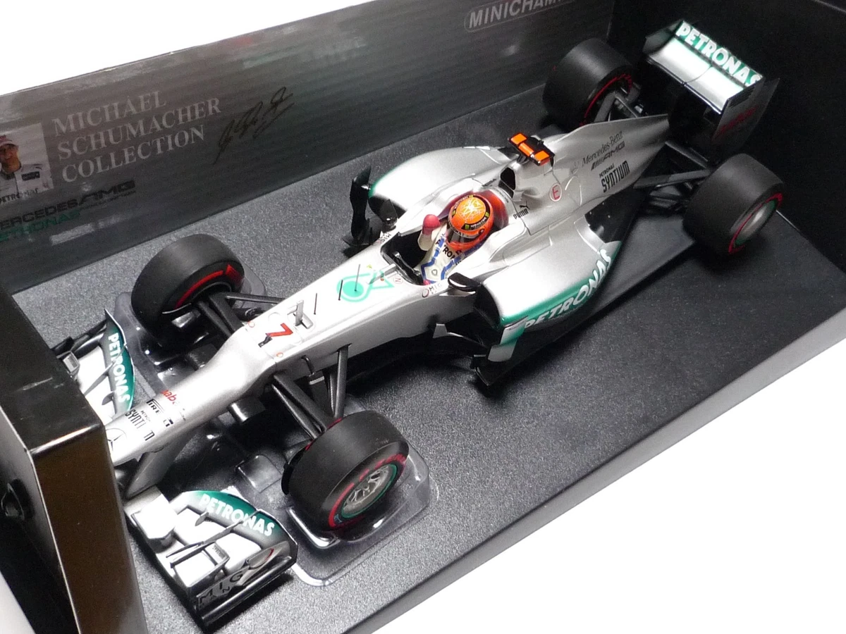 MINICHAMPS Michael Schumacher Mercedes GP Diecast Racing Cars for