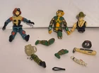 Vintage 1980's GI Joe Serpentor & Other Huge Mix Lot Of Figures Body Parts