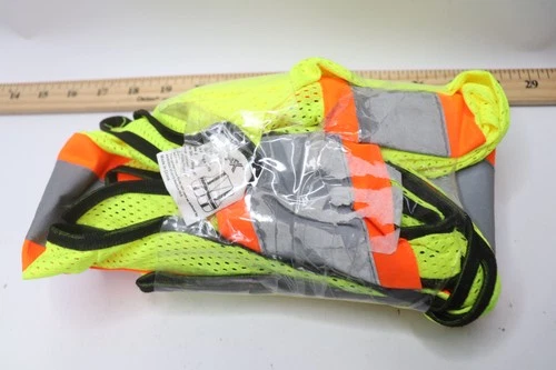 HDX Hi Visibility 2-Tone Class 2 Reflective Safety Vest - Writing On Item video thumbnail