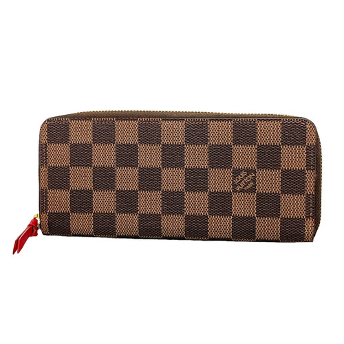Louis Vuitton Damier Portefeuille Clemence Long Wallet M60534 Eben... GZl1lrbo