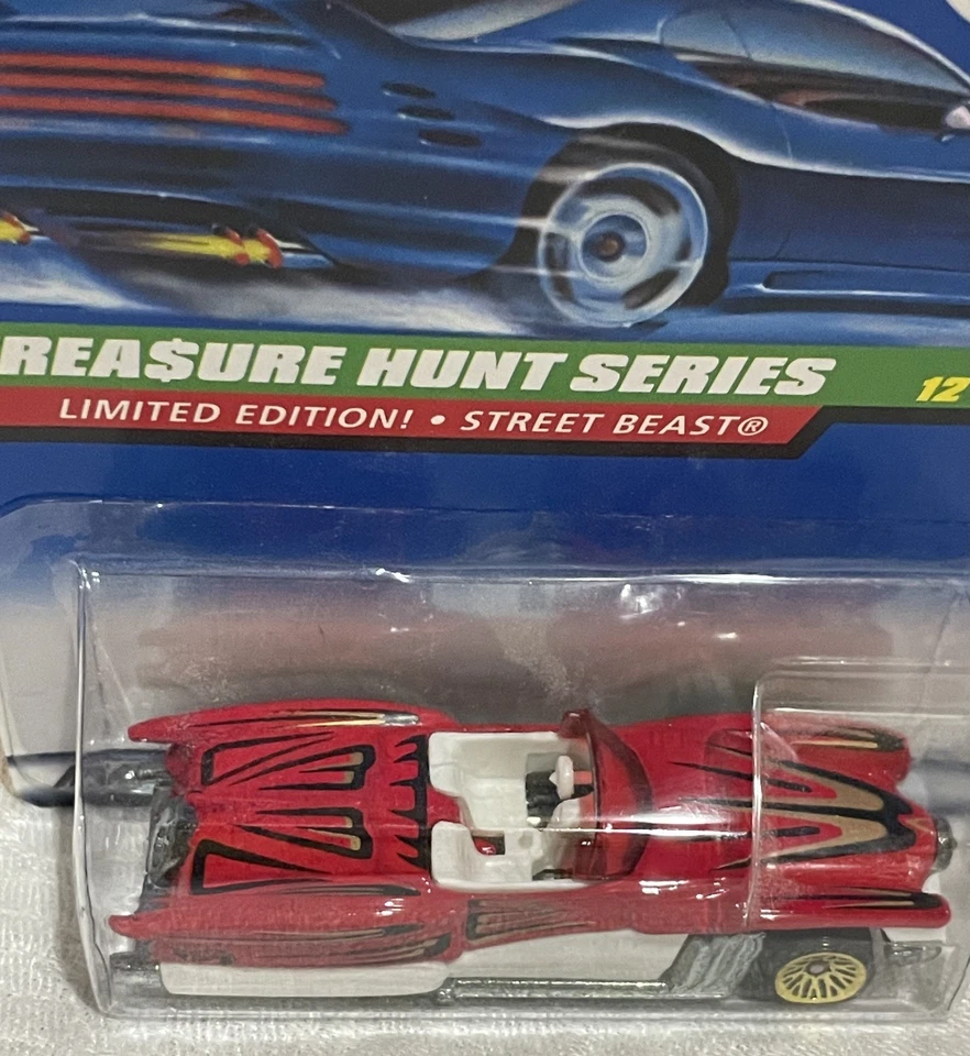 Hot Wheels Treasure Hunt Series Street Beast 1998 - edición limitada - #7/12 Foto 3 de 4