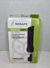 BRAND NEW IN BOX &ldquo;GOSAFE&rdquo; Mobile Safe Glock 17 Gen 3-5 (BLACK)