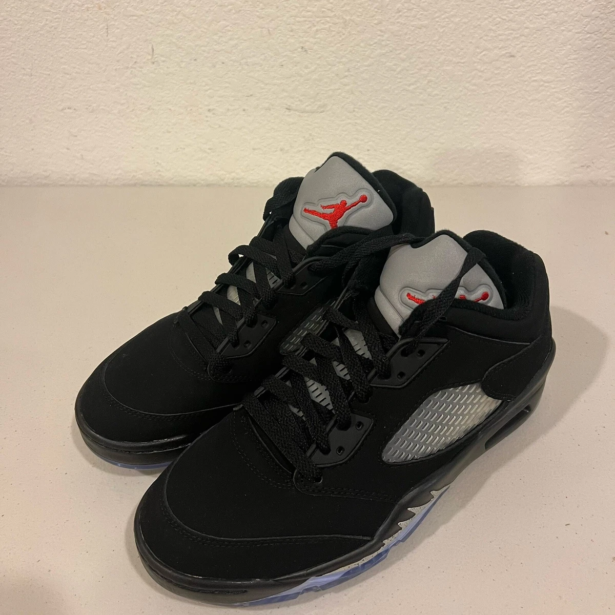 Jordan 5 store black metallic