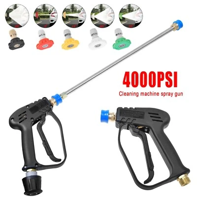 ISWEES 280 bar Pressure Washer Quick Release Gun Lance Wash Nozzles To Fit Karcher New