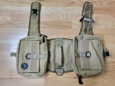 Himal Dog Backpack Saddle Bag Outdoors Adjustable Brown New Large