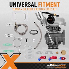 T04e T3 Ar 0.63 420hp V-band Turbocharger Oil Feed Return Line Universal Kit T04e T3 Ar 0.63 420hp V-band Turbocharger Oil Feed Return Line Universal Kit