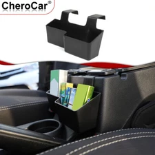 Inner Car Front Armrest Storage Box Tray Accessories For Jeep Wrangler JK 11-17 