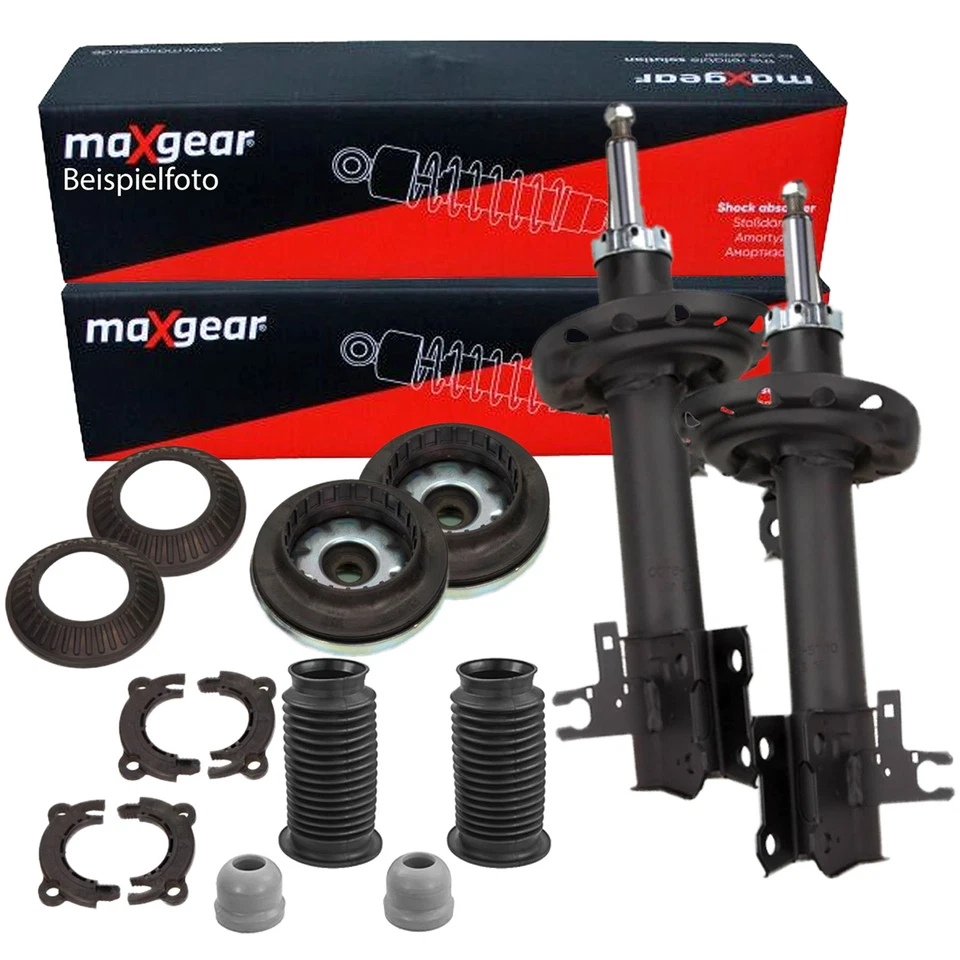2x MAXGEAR Stoßdämpfer + Rep-Satz Vorne für ASTRA H A04 L70 ZAFIRA B A05 OPEL