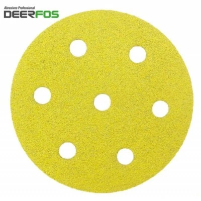 DEERFOS 90mm Sanding Discs Sandpaper Pads for FESTOOL RO 90DX Hook and Loop 40-240 CA331
