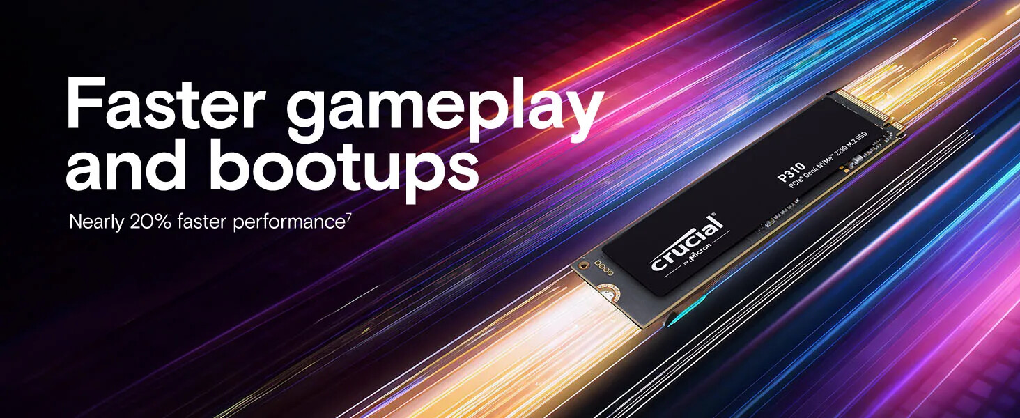 1TB 500GB PCIe Gen4 3D NAND NVMe M.2 2280 SSD, up to 5000MB/s Solid State 