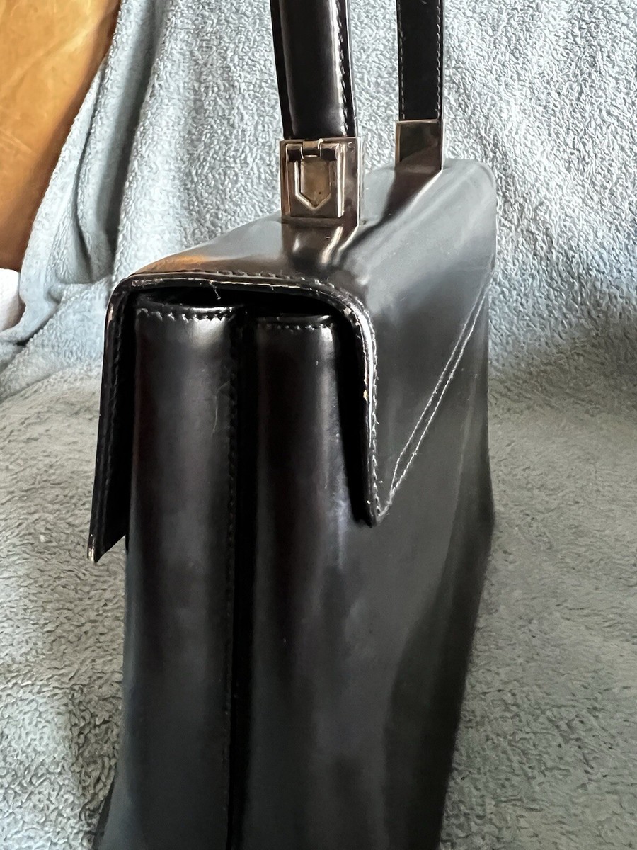 【SALVATORE FERRAGAMO】KELLY BAG RARE!! Great Condition! Salvatore Ferragamo Vintage Kelly