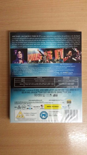 Michael Jackson - This Is It (Blu-ray, 2010) - Picture 4 of 4