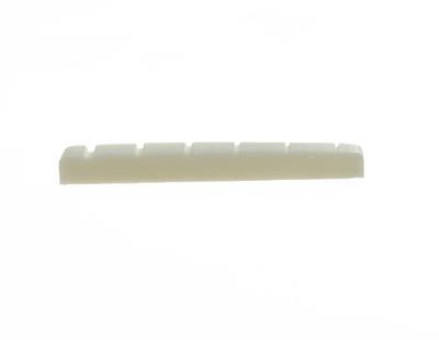 42mm Pure Bone Nut Electric Guitar Slotted Bone Nut for Strat Tele 42x3.5mm 