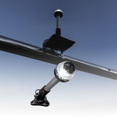 8'' White LED Marine Navigation Anchor All-Round Boat Light USCG ABYC A-16 3NM