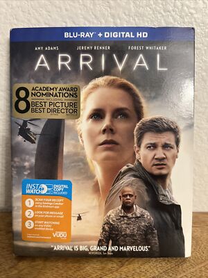 ARRIVAL  Blu-Ray + Digital HD 2017 Movie (Pre-Owned)